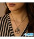 گردنبند درخت زندگی هفت چاکرا بدون زنجیر
