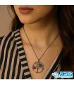 گردنبند درخت زندگی هفت چاکرا بدون زنجیر