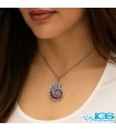 گردنبند فسیل آمونیت بدون زنجیر