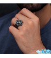 انگشتر نقره مردانه طرح اوم سایز 66