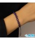 دستبند آمیتیست مکرومه بافی | آرامش و انرژی مثبت در یک جواهر