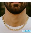 گردنبند سیترین مکرومه بافی