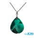 گردنبند سنگ مالاکیت اصل (بدون زنجیر) آرامش‌بخش