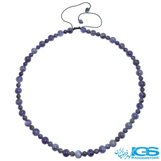 گردنبند سنگ آمیتیست – نماد آرامش و محافظت