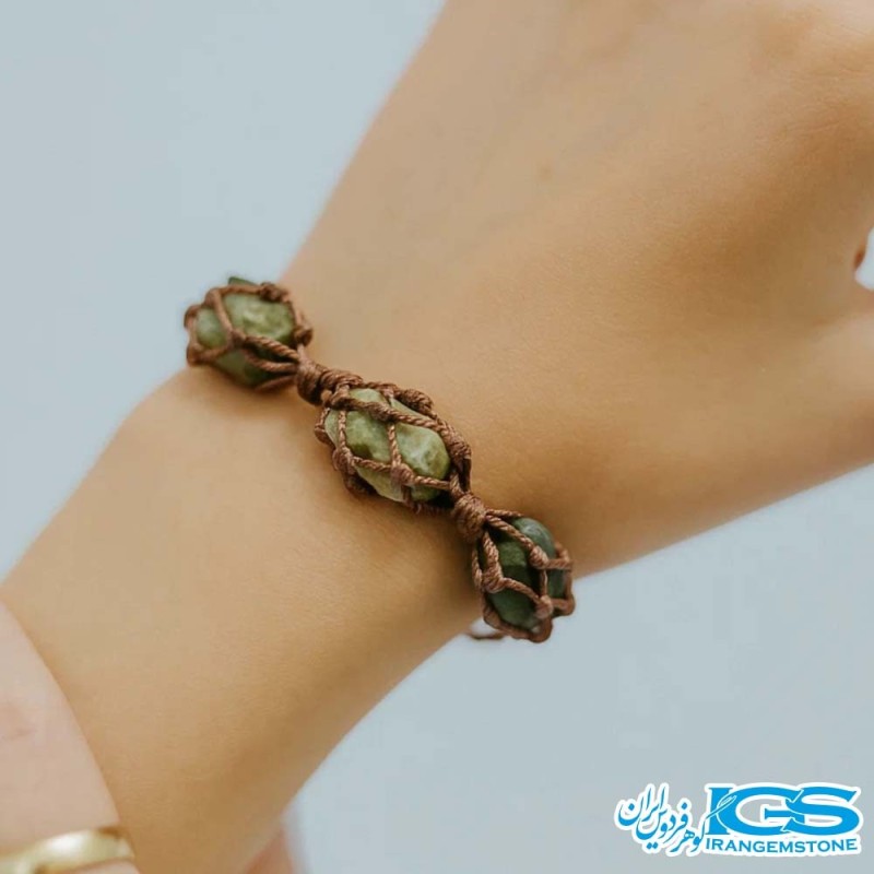 سنگ اوناکیت راف مکرومه بافی