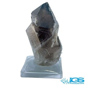 سنگ  بلور کریستال کوارتزدودی راف ایرانی دکوری کلکسیونی