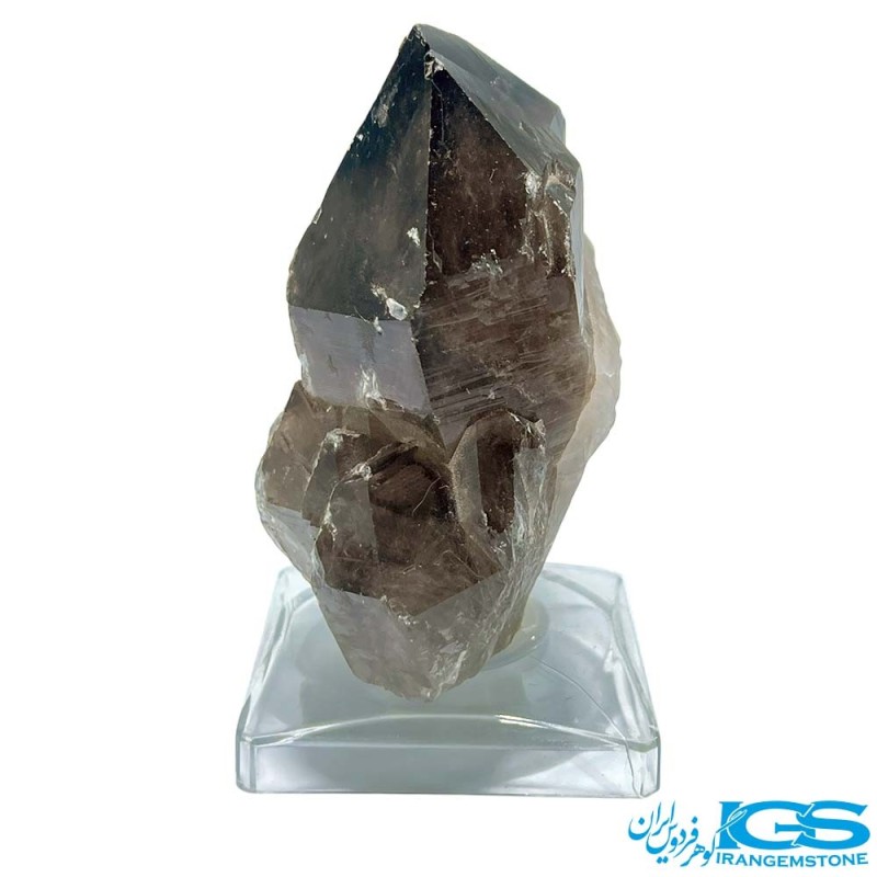 سنگ  بلور کریستال کوارتزدودی راف ایرانی دکوری کلکسیونی