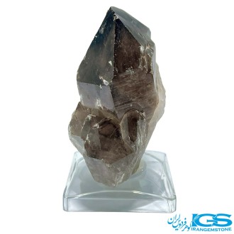سنگ  بلور کریستال کوارتزدودی راف ایرانی دکوری کلکسیونی