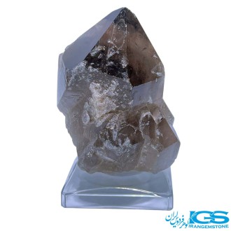 سنگ  بلور کریستال کوارتزدودی راف ایرانی دکوری کلکسیونی