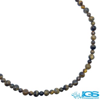 گردنبند سنگ چشم ببر (بدون زنجیر) – نماد قدرت و تمرکز