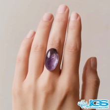 نگین سنگ آمیتیست | نماد آرامش و محافظت