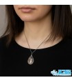 گردنبند سنگ کریستال کوارتز بدون زنجیر