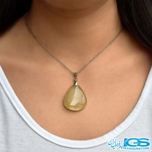 سنگ روتایل طلایی بدون زنجیر