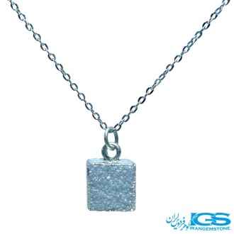 گردنبند سنگ کریستال کوارتز بدون زنجیر