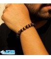 دستبند چشم ببر اروگوئه سایز 10 کشی | تعادل، آرامش و درخشندگی