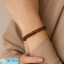 دستبند سنگ کهربا اصل