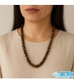 گردنبند سنگ چشم ببر راف چیپسی– نماد قدرت و تمرکز