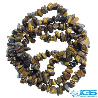 گردنبند سنگ چشم ببر راف چیپسی– نماد قدرت و تمرکز