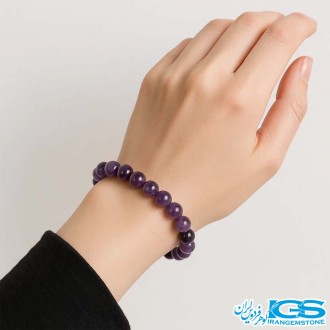 دستبند کشی آمیتیست | آرامش و انرژی مثبت در یک جواهر