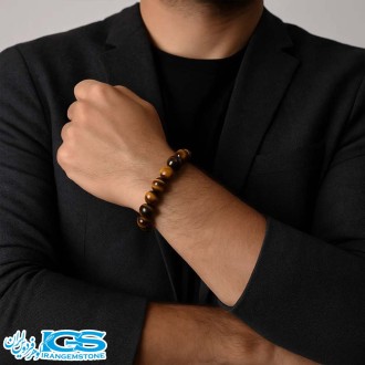 دستبند سنگ چشم ببر اروگوئه کشی