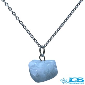 گردنبند آکوامارین  راف