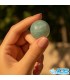 گوی آکوامارین اصل کوچک در دست | Aquamarine Sphere