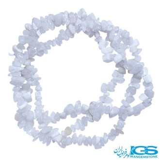 گردنبند مون استون حجرالقمر راف چیپسی سفید