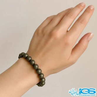 دستبند پیریت کشی در دست مدل