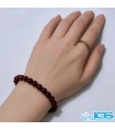 دستبند گارنت (لعل سرخ) کشی اصل | سنگ عشق و انرژی
