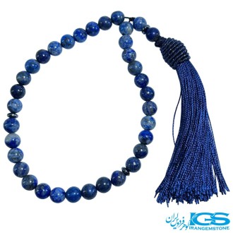 تسبیح لاجورد افغانستان ۳۳ دانه‌ اصل – آرامش و انرژی مثبت