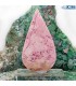 سنگ دکوری رودونیت تراش اشک Rhodonite