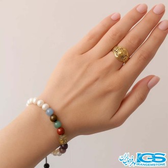 دستبند هفت چاکرا مرورایدی