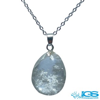 گردنبند سنگ کریستال کوارتز