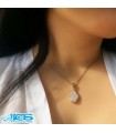 گردنبند سنگ کریستال کوارتز
