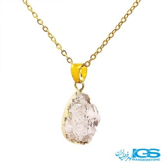 گردنبند سنگ کریستال کوارتز