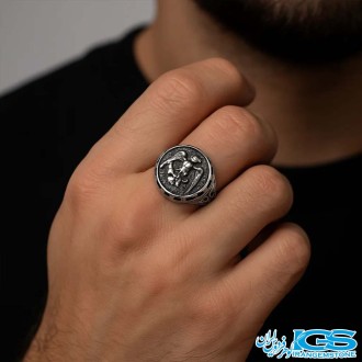 انگشتر نقره مردانه