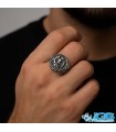 انگشتر نقره مردانه