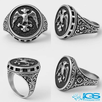 انگشتر نقره مردانه