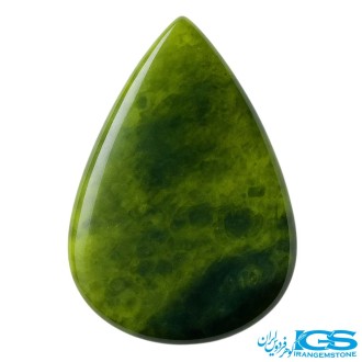 نگین یشم افغان اصل | سنگ آرامش و زیبایی در دست مدل