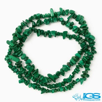 گردنبند سنگ مالاکیت راف چیپسی آرامش‌بخش