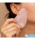 ماساژ گواشا سنگ رزکوارتز اصل | برای زیبایی و آرامش پوست روی پوست