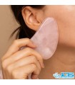 ماساژ گواشا سنگ رزکوارتز اصل | برای زیبایی و آرامش پوست