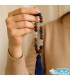 تسبیح سنگی مخصوص متعادل‌سازی انرژی چاکراها بر روی دست