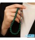 تسبیح آونتورین سبز ۳۳ دانه | سنگ آرامش قلب