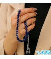 تسبیح لاجورد افغانستان ۳۳ دانه‌ اصل – آرامش و انرژی مثبت