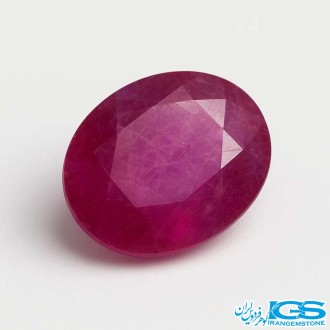 نگین یاقوت سرخ  جواهری تراش فست هند