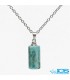 گردنبند سنگ زمرد بدون زنجیر