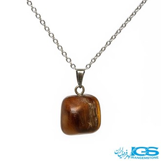 گردنبند جاسپر راف بدون زنجیر