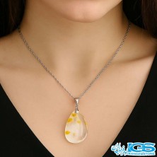 گردنبند سنگ کریستال کوارتز