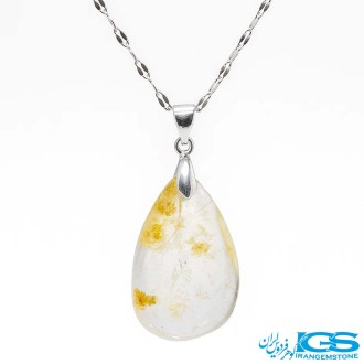 گردنبند سنگ کریستال کوارتز